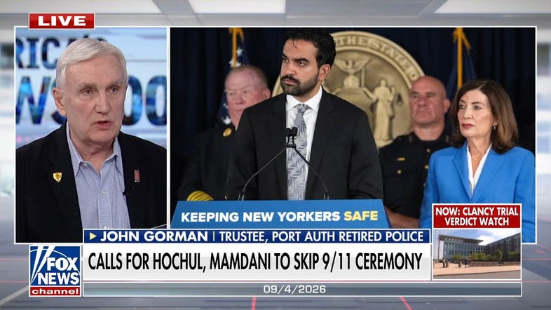 Retired police demand Kathy Hochul and Zohran Mamdani skip 9/11 ceremony