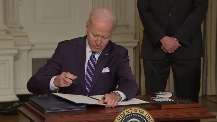 Biden signs executive orders targeting fossil fuel industry