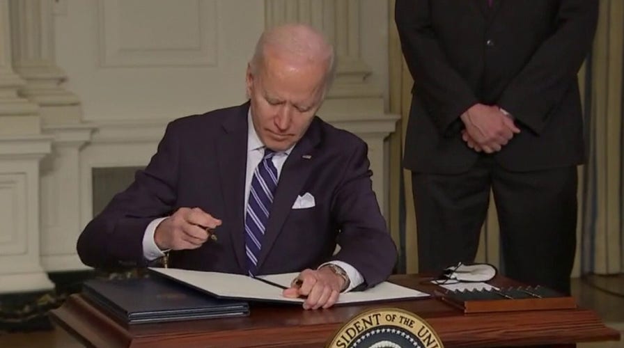 Biden signs executive orders targeting fossil fuel industry