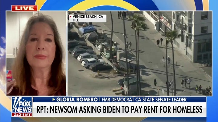 Newsom asks Biden for federal taxpayer dollars to house California's homeless