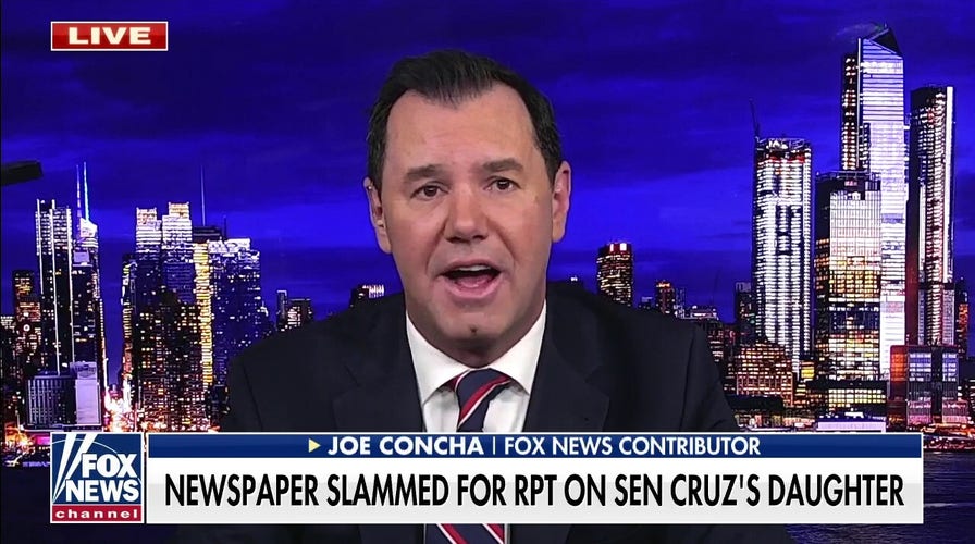 Joe Concha slams newspaper for report on Ted Cruz's teen daughter: 'It's a bad look for any news outlet'