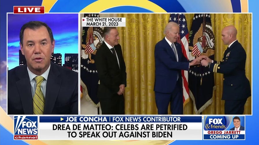 Joe Concha: Hollywood elites know they will be 'ostracized' if they speak out against Biden