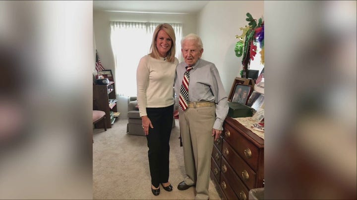 World War II hero receives final salute from Martha MacCallum