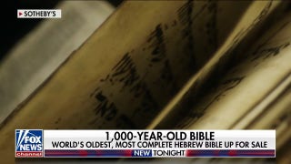 1,100-year-old Hebrew Bible up for sale at auction - Fox News