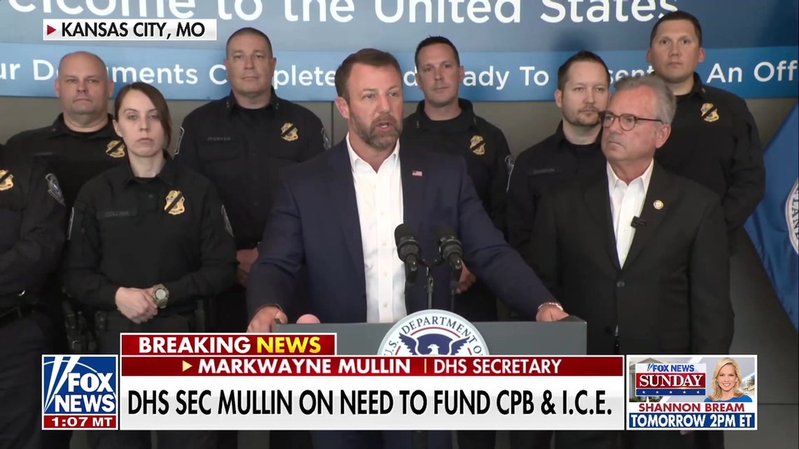 DHS Secretary Mullin stresses need to fund CBP and ICE ahead of World Cup