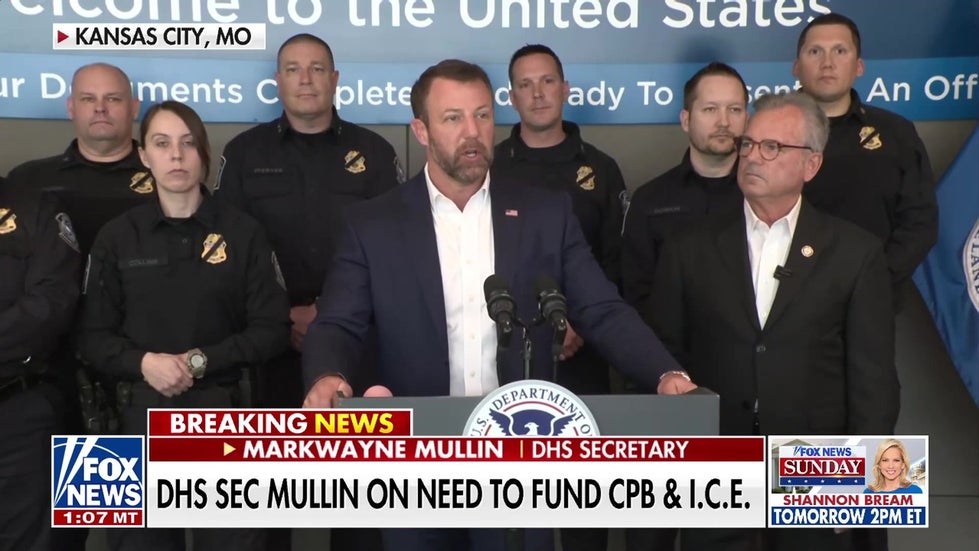DHS Secretary Mullin stresses need to fund CBP and ICE ahead of World Cup
