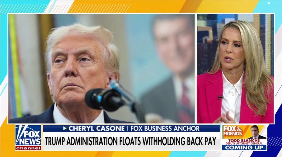 Trump admin weighs withholding back pay as government shutdown continues