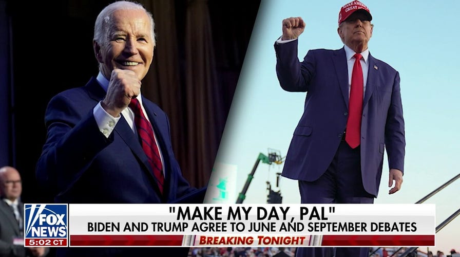 Biden and Trump agree to June and September debates