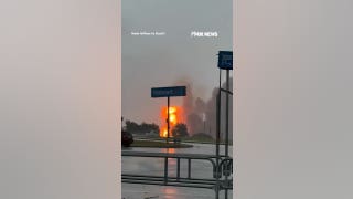Lightning strike sparks MASSIVE fireball at Oklahoma pipeline facility