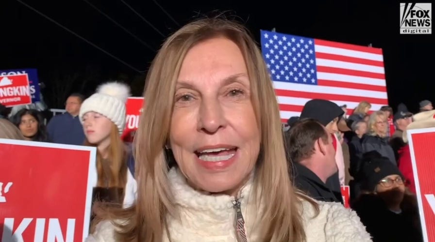 How do Youngkin supporters feel heading into the Virginia gubernatorial election?