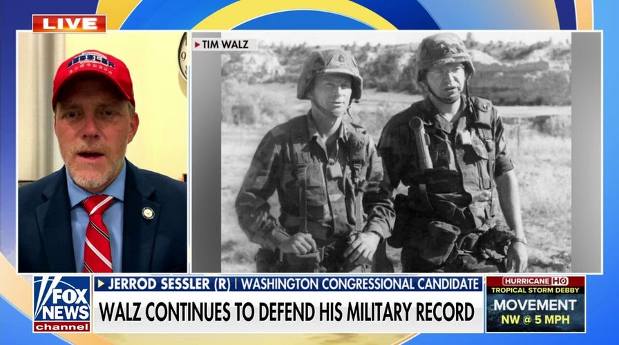 Tim Walz slammed for pretending on military record: Offensive to fallen service members