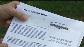 Trump says absentee voting safer than universal mail-in because of 'process' involved, following NJ arrests in fraud scandal