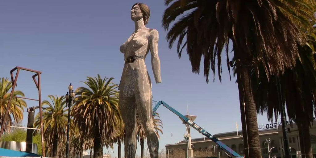 San Francisco nude statue installation causes backlash | Fox News Video