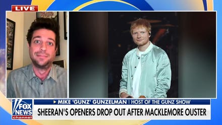 Ed Sheeran breaks silence after Macklemore tour ousting