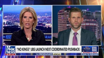 Eric Trump decries Democratic ‘weaponization’ and deplatforming of his father