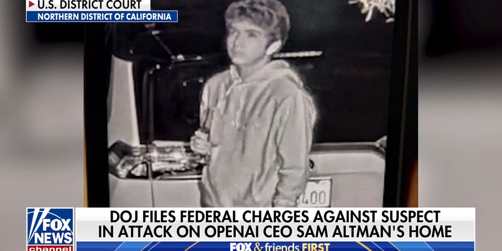 Man charged after Molotov attack targeting OpenAI CEO's home