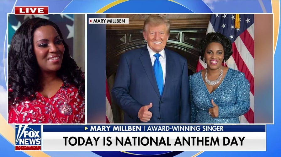 ‘Fox & Friends Weekend’ celebrates National Anthem Day with Mary Millben