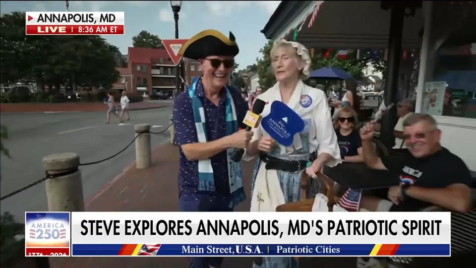 Steve Doocy explores Annapolis, MD's patriotic spirit for America's 250th