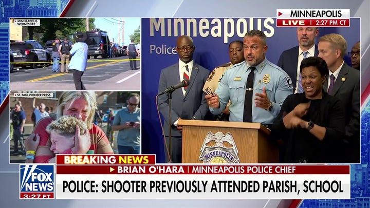 El jefe de policía de Minneapolis insta a los medios de comunicación a dejar de mencionar el nombre del autor del tiroteo en la iglesia y afirma que «sin duda» quería aterrorizar a niños inocentes.