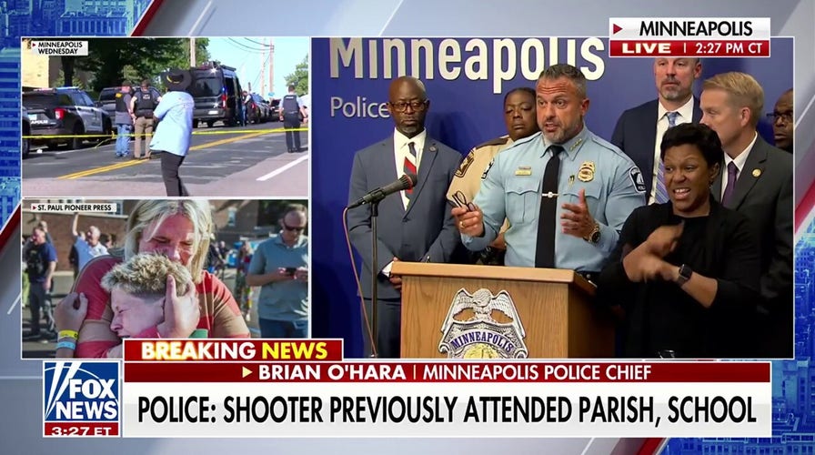 Minneapolis police chief urges media outlets to stop saying church shooter's name, says 'no doubt' he wanted to terrorize innocent children