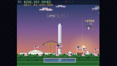White House launches MAGA-themed arcade game website