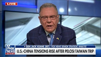 China's military exercises look more like a blockade than 'D-Day type invasion': Ret. Gen. Keane