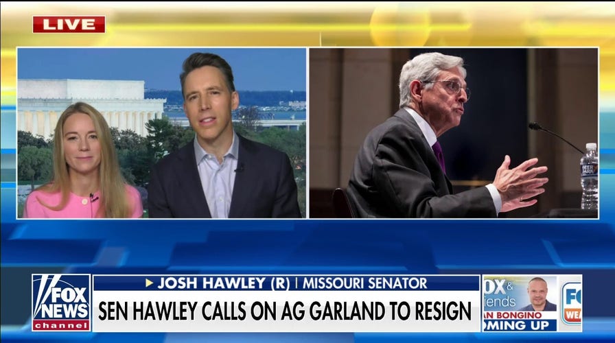 Hawley calls for AG Garland to resign after he ‘mobilized FBI to intimidate parents without legal basis’