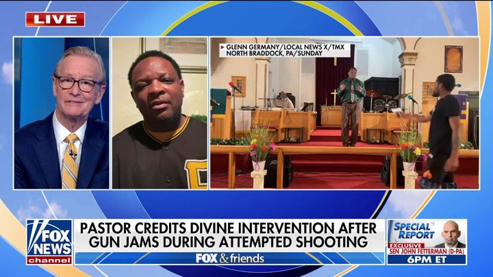 'Act of God': Attempted shooter's gun jams as he tries to open fire on Pennsylvania pastor