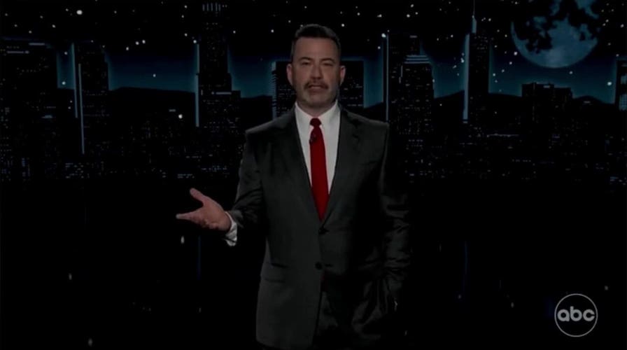 Jimmy Kimmel chokes up as he thanks viewers for support after 'hard year'