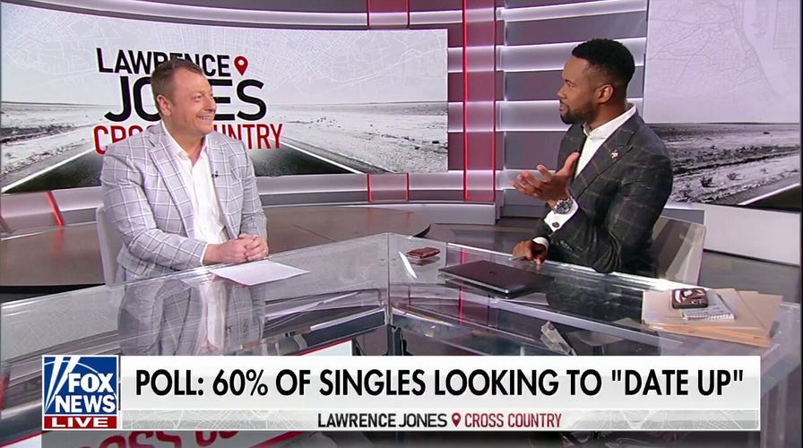 Jimmy Stops By 'Lawrence Jones Cross Country' To Discuss A New Poll About Singles Wanting To 'Date Up' 