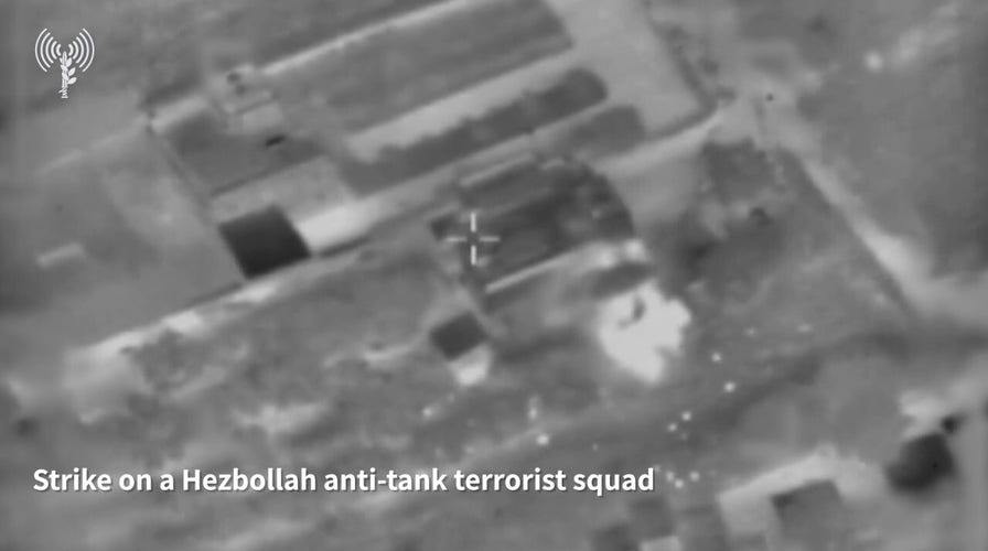 IDF shares video of strike on Hezbollah terror infrastructure