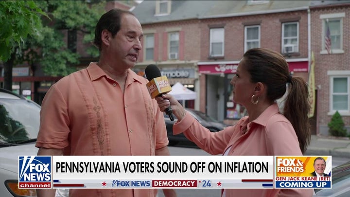 Pennsylvania voters battling inflation 'on the fence' about 2024