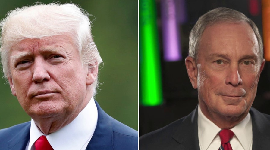 Bloomberg campaign denies it requested a box, calls President Trump a 'pathological liar'