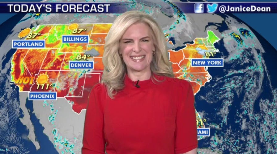 National forecast for Wednesday, July 15