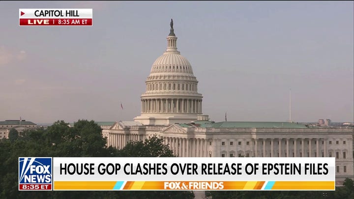 House clashes over Epstein files ahead of month-long break
