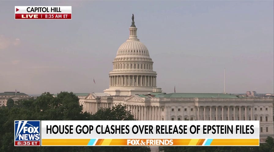House clashes over Epstein files ahead of month-long break