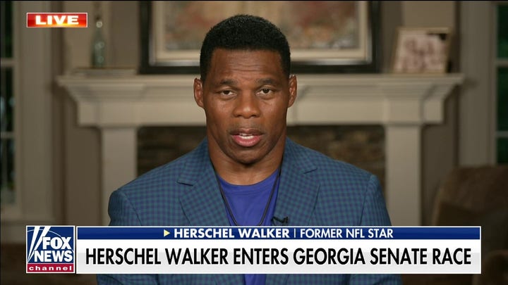 Former NFL star Herschel Walker on entering Georgia Senate race