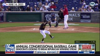 Democrats and Republicans play in the annual congressional baseball game - Fox News