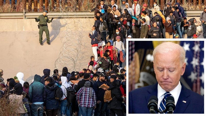BIDEN FLIPS: Admin cites immediate need to build border wall amid migrant crisis