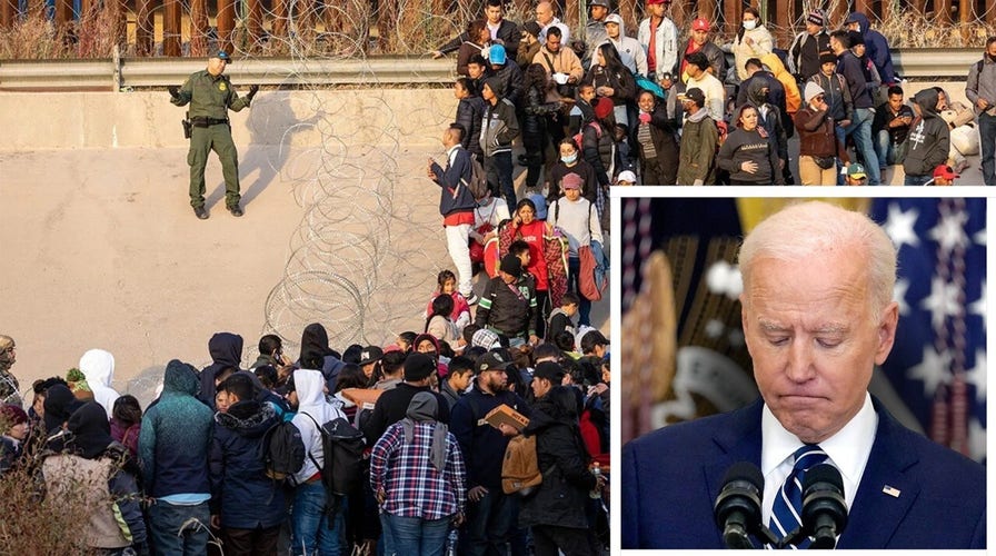 BIDEN FLIPS: Admin cites immediate need to build border wall amid migrant crisis