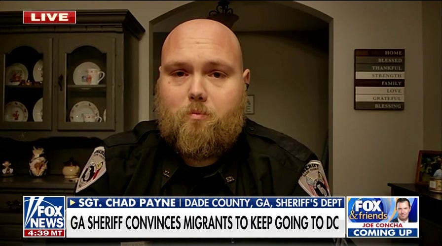 Georgia sheriff reroutes migrants to DC 