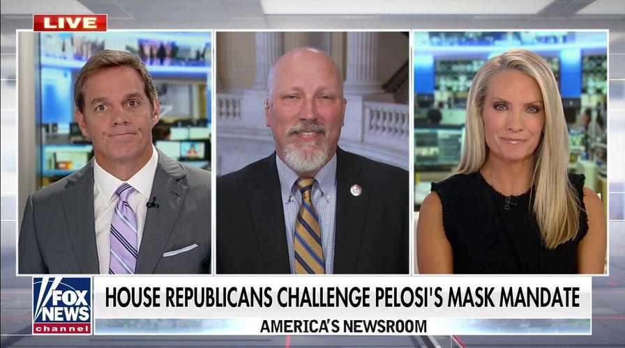 House Republicans challenge Nancy Pelosi's mask mandate