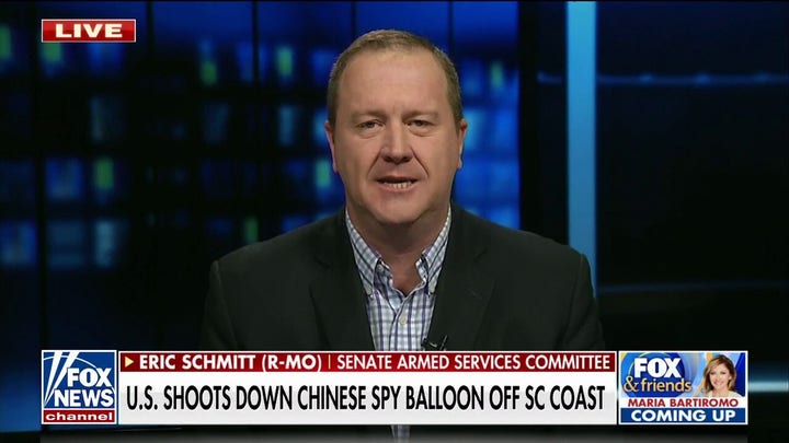 Missouri Senator Eric Schmitt calls for investigation into Chinese spy balloon handling