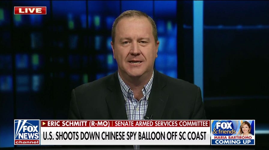 Missouri Senator Eric Schmitt calls for investigation into Chinese spy balloon handling