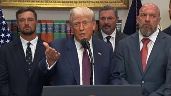 Trump blasts reporter over tariffs questions: 'Lunatics like you'