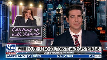 Jesse Watters: Why does the White House treat Harris like a DEI prop?