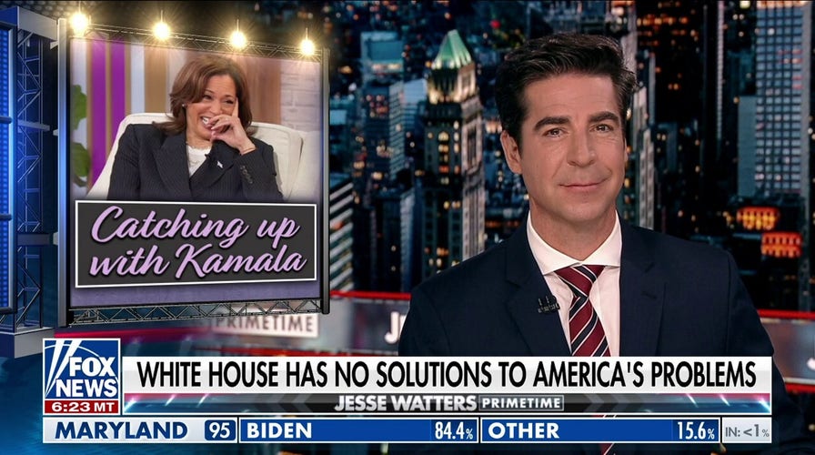 Jesse Watters: Why does the White House treat Harris like a DEI prop?