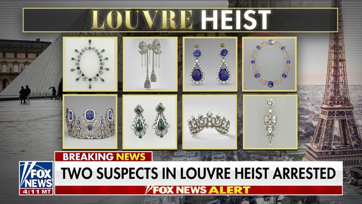 Two suspects nabbed in Louvre heist as investigators probe possible inside job