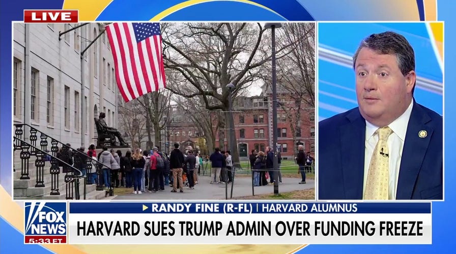 Harvard sues Trump administration over 'unlawful' funding freezes