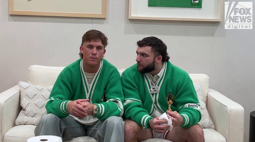 Jaxson Dart reacts to Lane Kiffin's Ole Miss departure, Giants hiring John Harbaugh